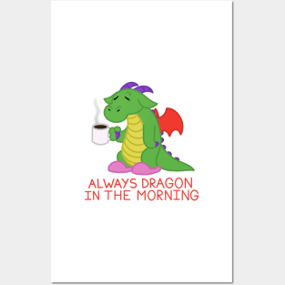 Dragon in the Morning Posters and Art